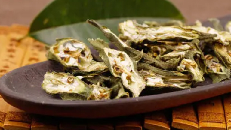 秋葵泡茶
