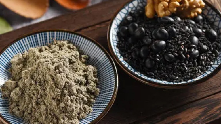 芝麻核桃黑豆粉