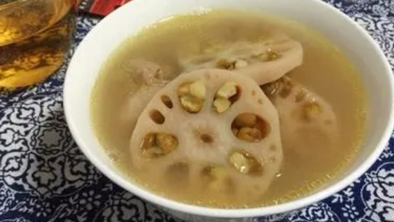 绿豆莲藕汤