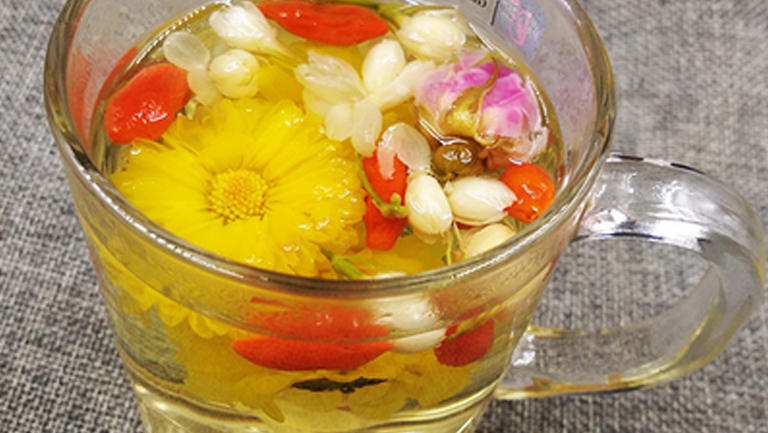 金银花枸杞茶