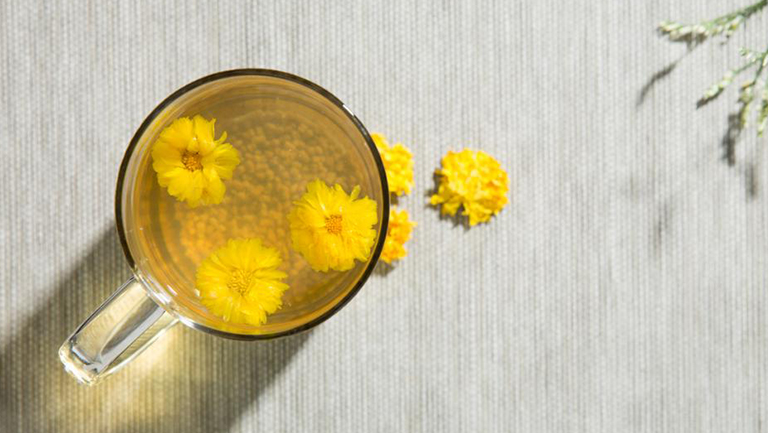菊花苦荞茶