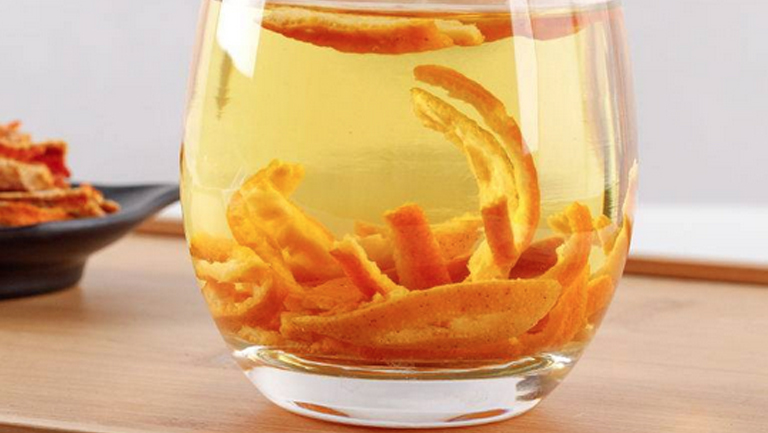 橘子皮泡水
