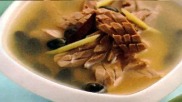 黑豆炖羊腰子