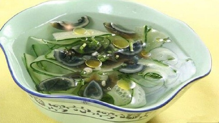 黄瓜皮蛋汤