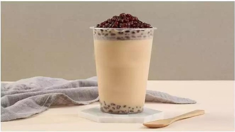 红豆奶茶