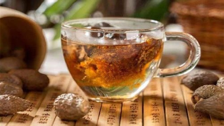 槐豆泡茶喝