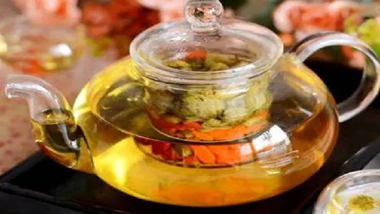 玫瑰枸杞菊花茶