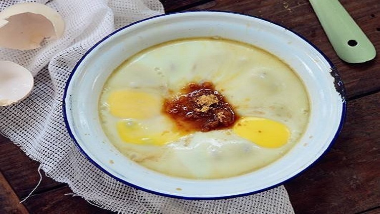 红糖蒸鸡蛋