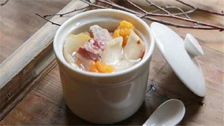 山药雪梨汤