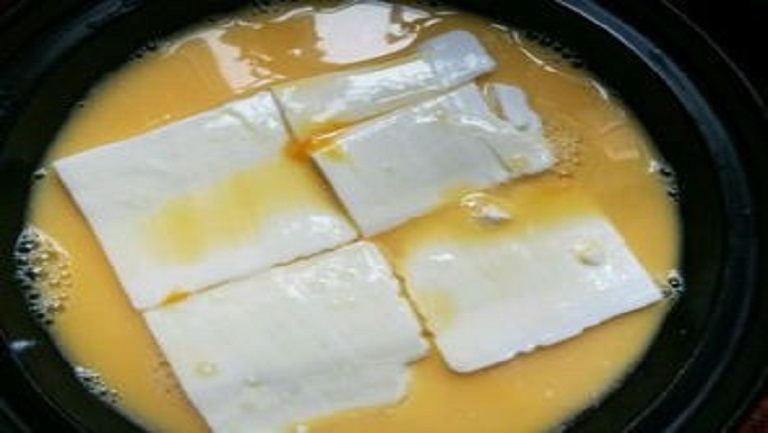 水豆腐蒸鸡蛋