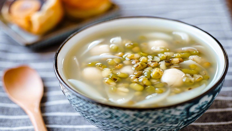 绿豆莲子汤