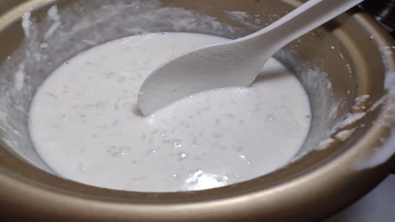 牛奶煮粥