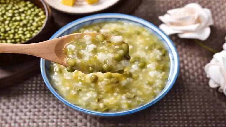 绿豆大米粥