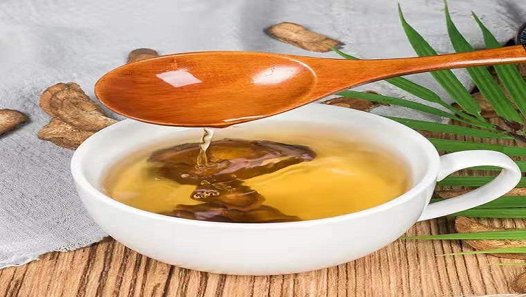 牛蒡根泡水