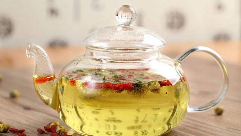 玫瑰菊花枸杞茶