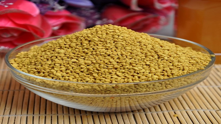 油菜花蜂花粉