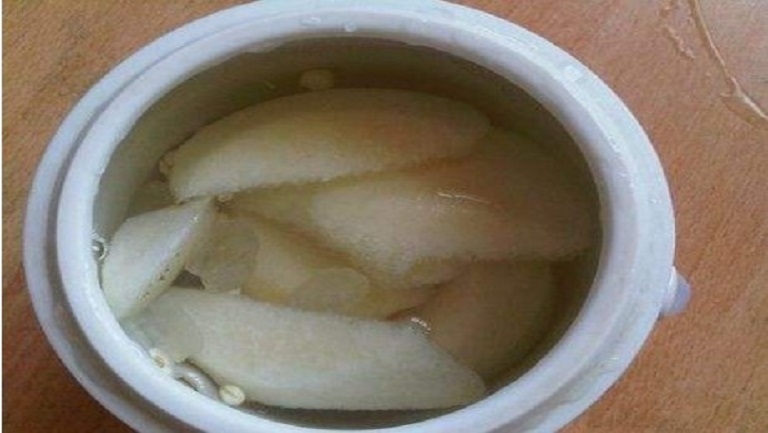 贝母蒸梨