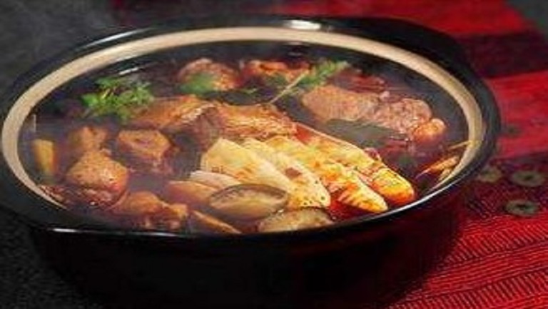 天葵煲鸭