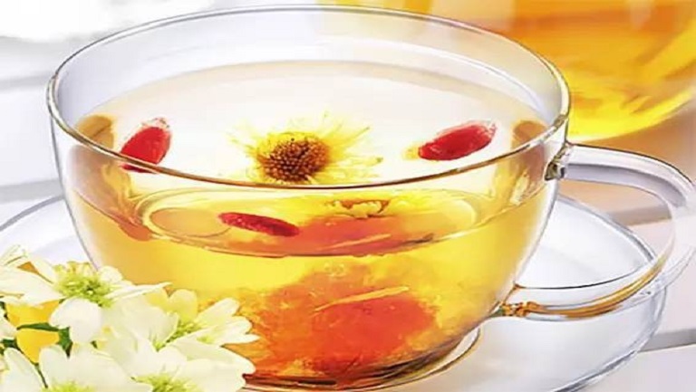 菊花枸杞山楂茶