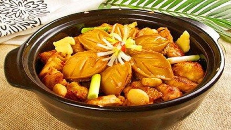 鲍鱼煲鸡