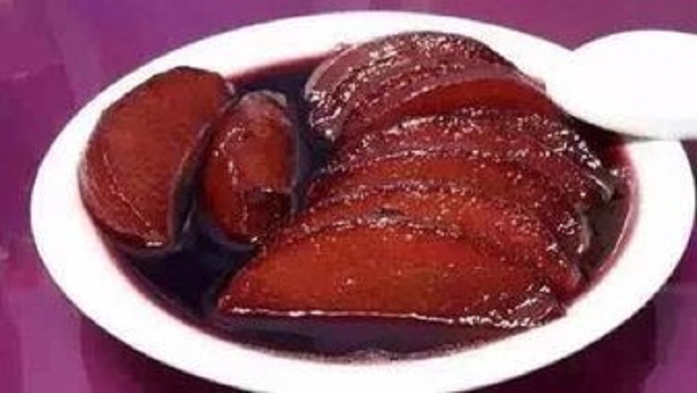红酒煮梨