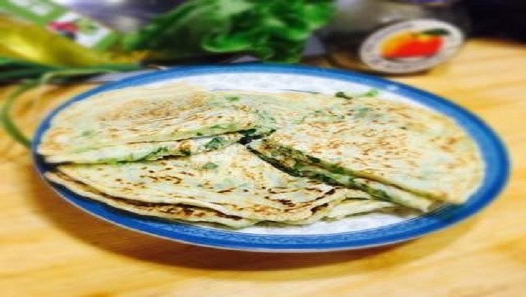 生菜鸡蛋饼