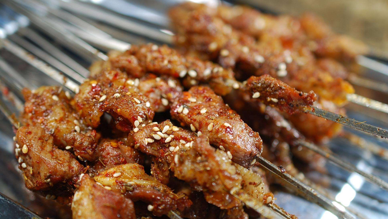 烤羊肉