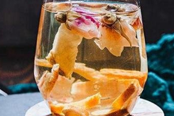 佛手陈皮泡水喝