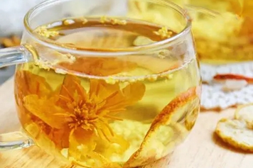 桂花陈皮茶