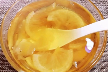 冰糖泡柠檬水
