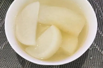 白萝卜梨水汤